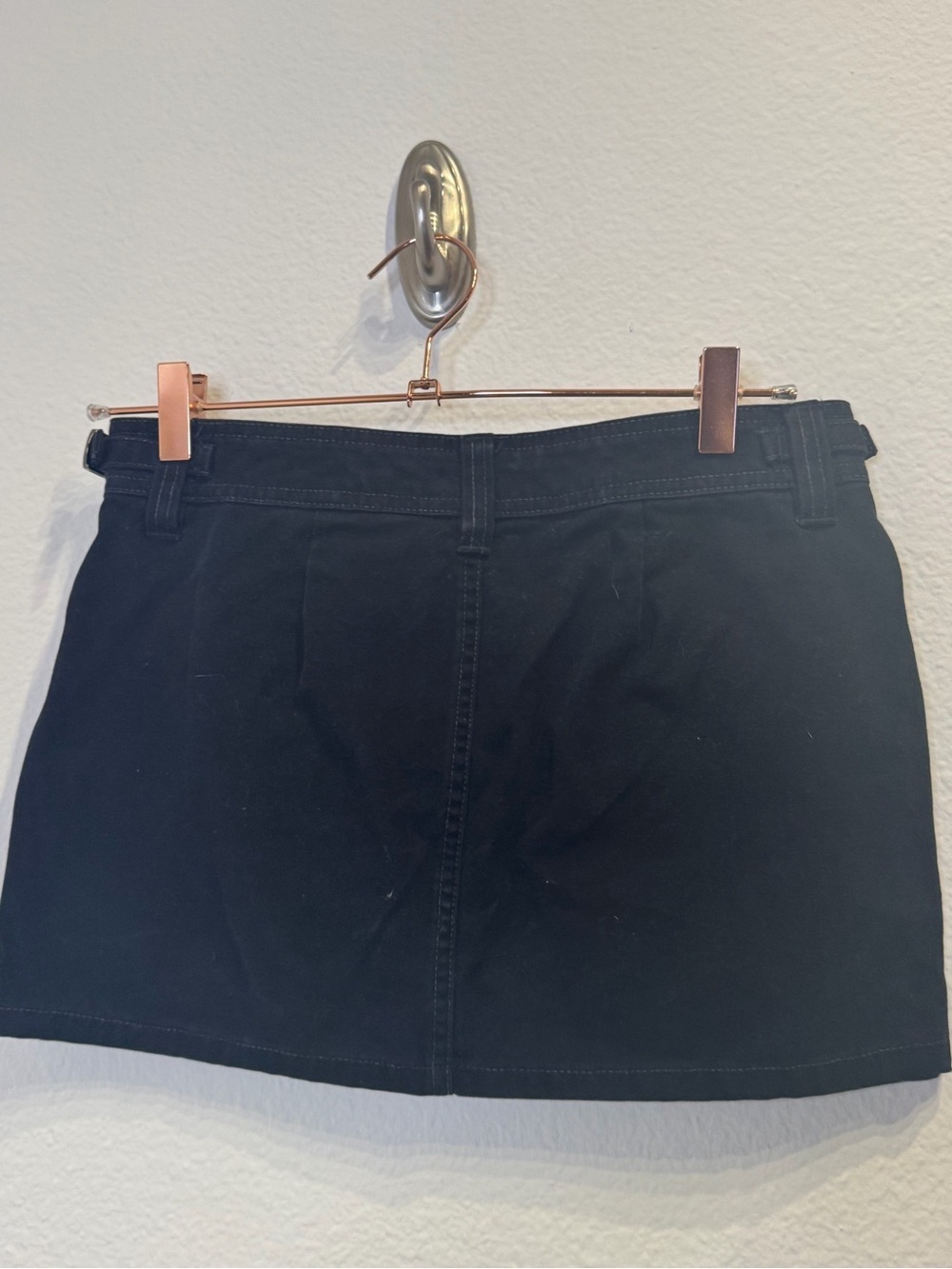 Aritzia Black Front-Pocket Mini Skirt - Picture 11 of 11